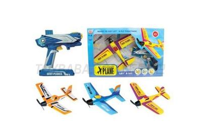 高空競(jìng)彩 WS9122遙控彈射飛機(jī)，三色可選引爆玩具批發(fā)市場(chǎng)